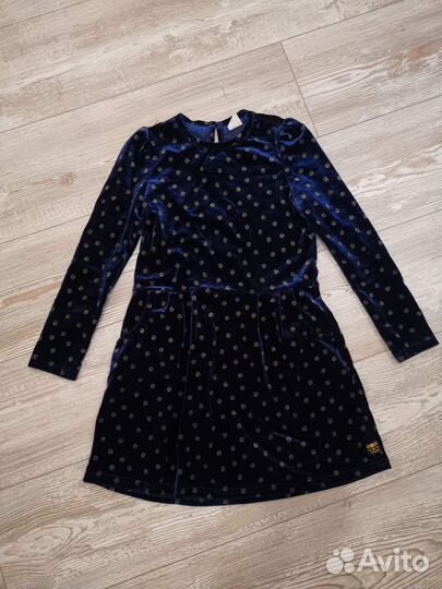 Велюровое платье