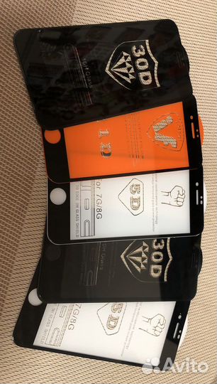 Защитное стекло на iPhone 7, 8 новое
