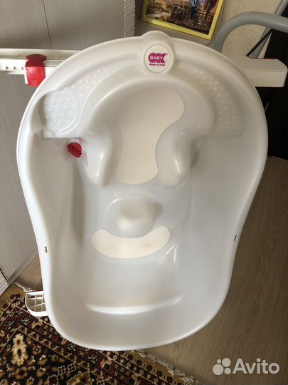 Ванночка baby ok onda evolution с кронштейнами