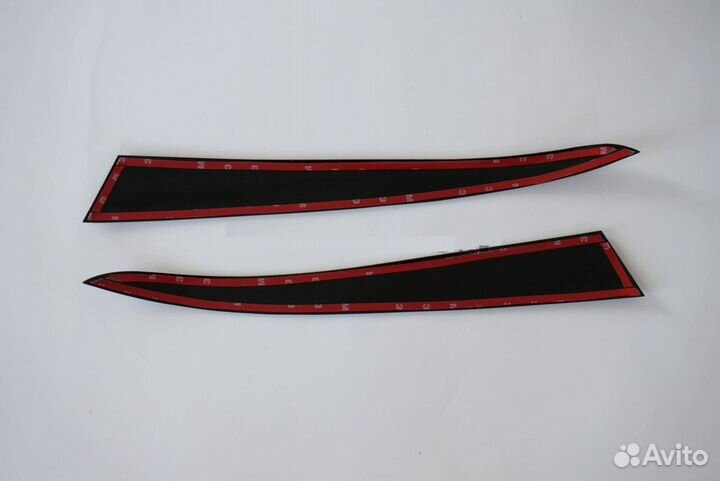 Реснички на фары для Mitsubishi Pajero 1999-2006