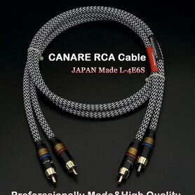 Hi Fi Аудио Межблочный Кабель Canare Japan RCA