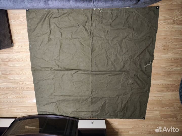 Плащ-палатка армейская брезентовая