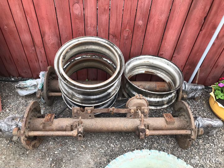 Ось на прицеп камаз