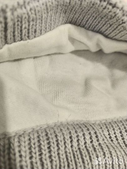 Шапка журавлик на объем 40-42, шапка шлем