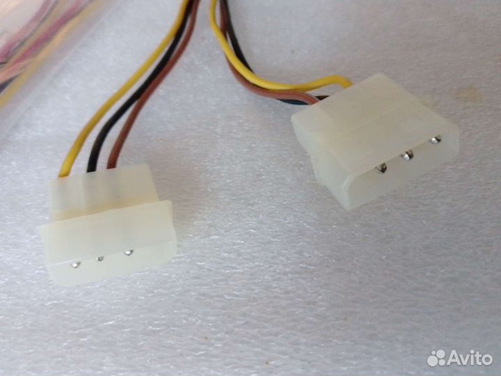 Вентиляторы пк, переходник 6 pin x 2 molex