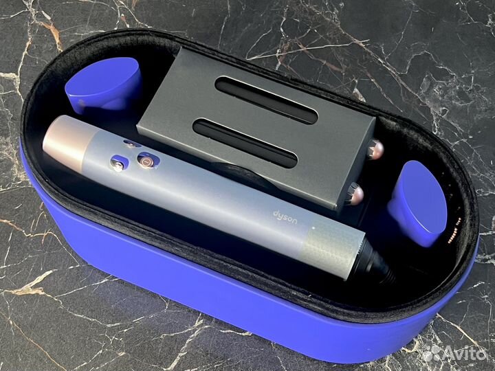 Стайлер Dyson long hs05 vinca blue