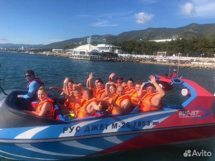 Экскурсия на Реактивном экстрим катере Rus-Jet