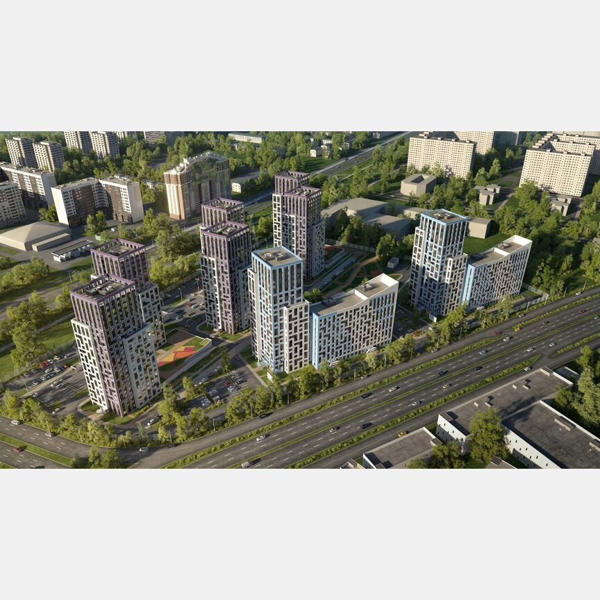1-к. квартира, 42,7 м², 13/22 эт.
