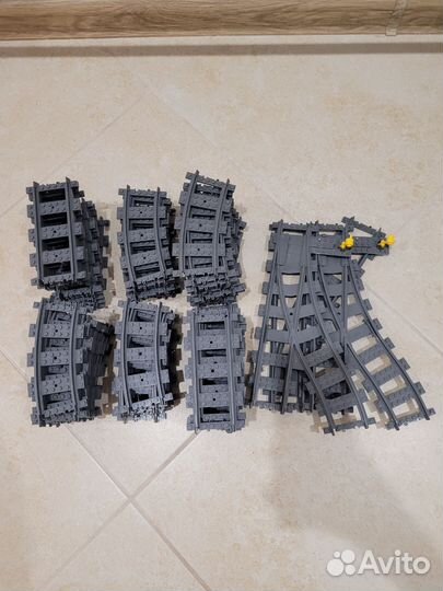 Lego city рельсы
