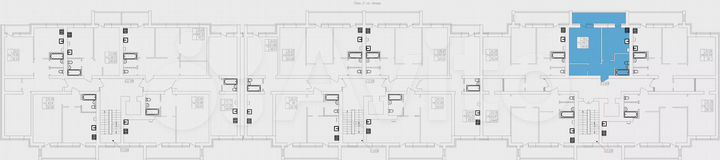 1-к. квартира, 48,8 м², 1/5 эт.