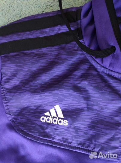 Кофта атласная Adidas Los Angeles Lakers