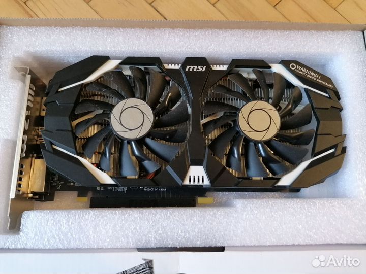Видеокарта MSI gtx 1060 6gb
