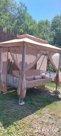 Садовые качели новые