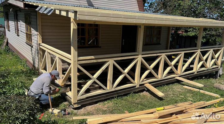 Пристройки\ террасы\ веранды\ Строительная бригада