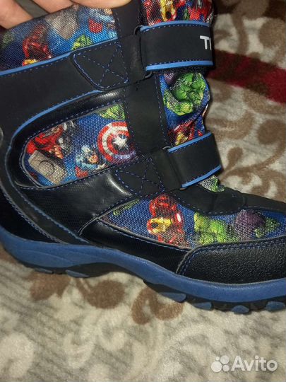 Сапоги зимние детские 34р