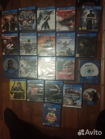 PlayStation 4 игровые диски
