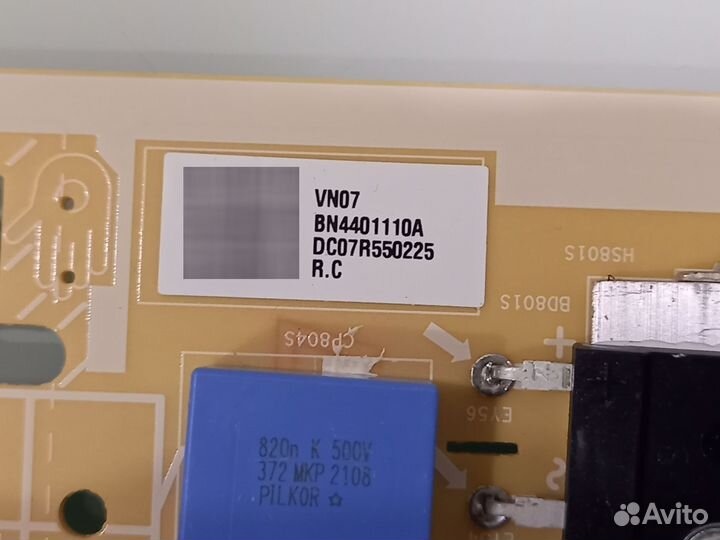 Разбор тв Samsung UE50AU8040U