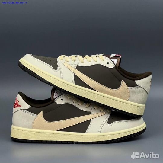 Кроссовки Nike Air Jordan 1 Travis Scott летние