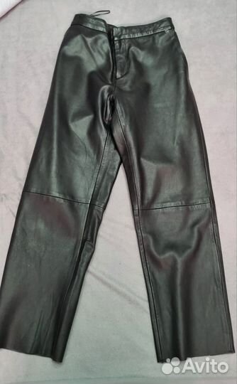 Кожаные брюки