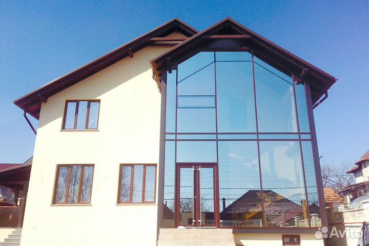 Пластиковые окна для домов и коттеджей