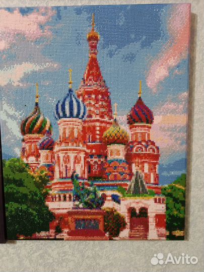 Алмазная мозаика 40 на 50 готовая