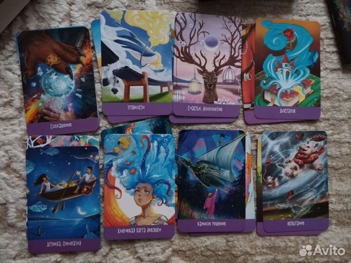 Карты Таро для девочек, 32карты, гадание и магия