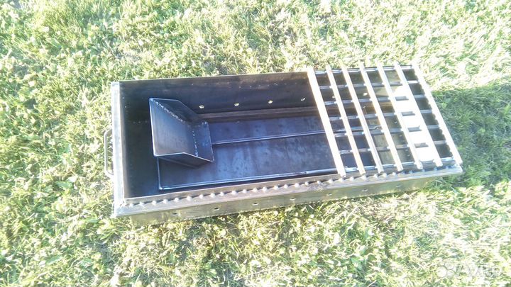 Мангал (сталь 2мм) большой со съёмными ножками