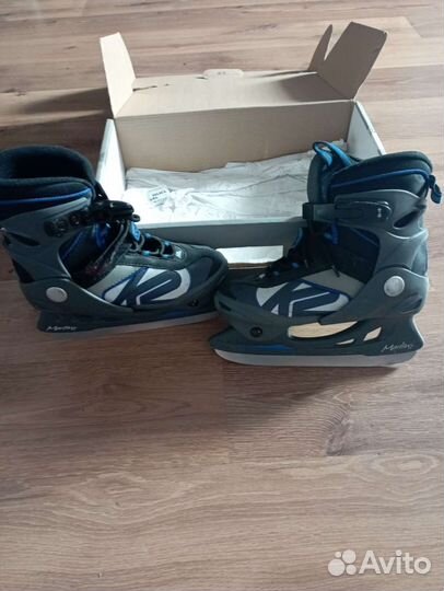 Коньки ледовые К2 Merln Boys. Для мальчика