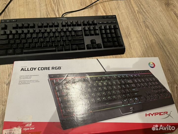 Игровая клавиатура hyperx core rgb