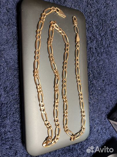 Золотая цепь Фигаро - Картье