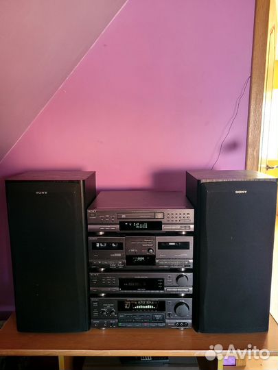 Музыкальный центр sony