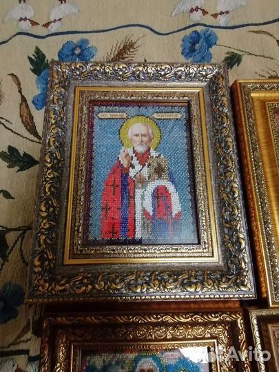 Иконы вышитые бисером