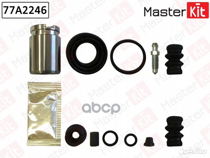 Ремкомплект тормозного суппорта + поршень зад