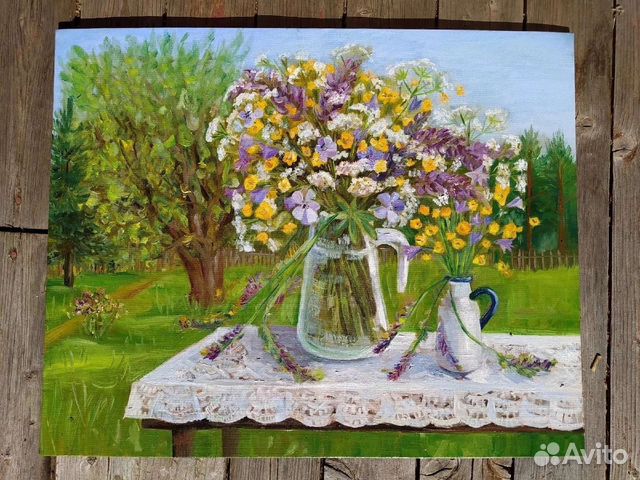 Картина маслом на холсте