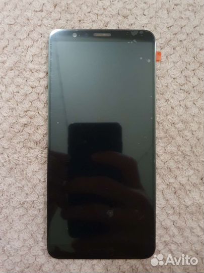 Дисплей Huawei Honor 7x чёрный с тачскрином