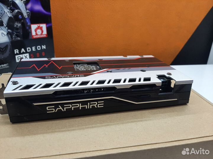 Видеокарта Saphire Nitro + RX 580 (8gb)