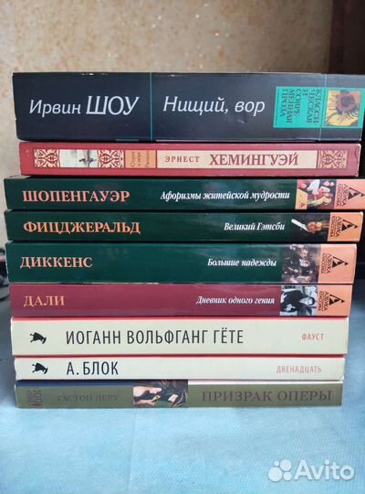 Диккенс, Ницще, Фицжеральд, Гончаров, Шопенгауэр