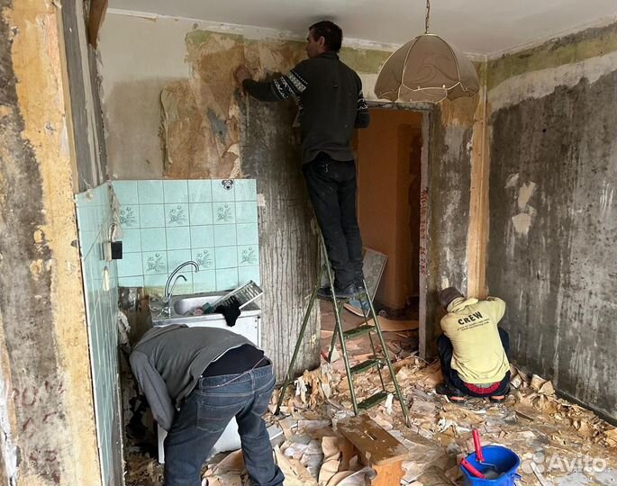 Демонтаж/Снос домов/Вывоз мусора