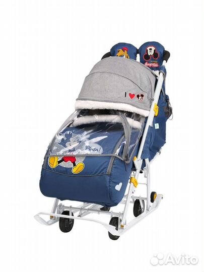 Санки- коляска Nika Disney Baby
