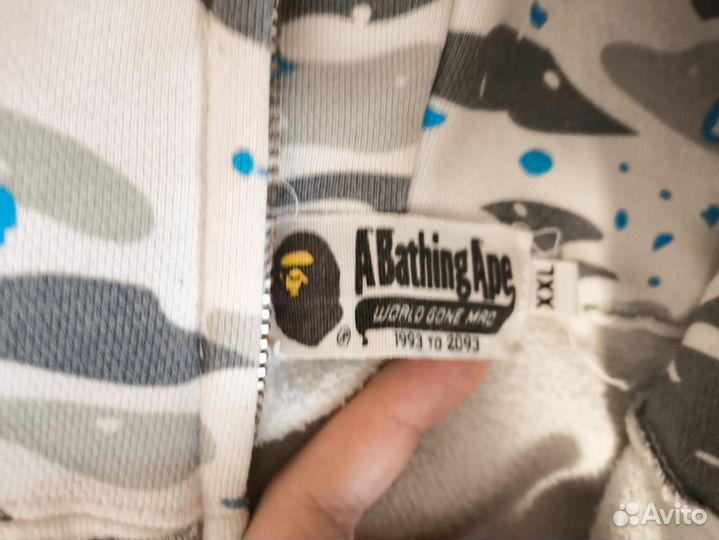 Bape zip hoodie tiger