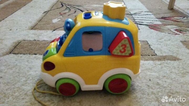 Каталка сортер Веселый автомобиль Vtech