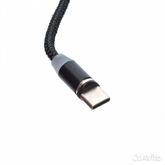 Кабель USB магнитный с набором переходников