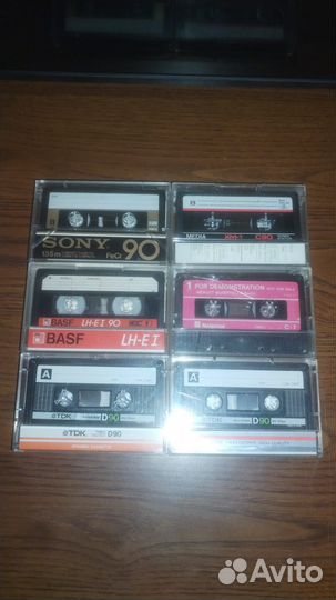 Аудиокассеты с записью