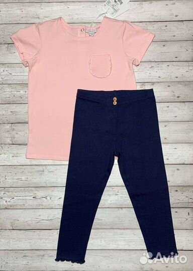 Футболка, лосины, купальник 98-104