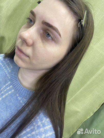 Оформление бровей