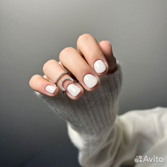 Маникюр гель лак. Наращивание ногтей