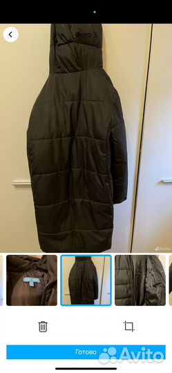 Пуховик зимний на мальчика 158