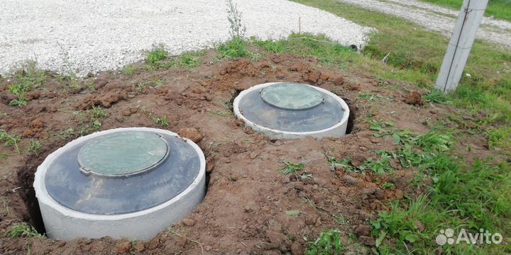 Колодец септик под ключ.Бурение колодца и септика