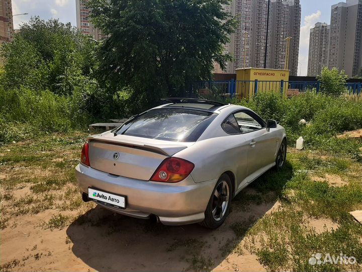 Hyundai Tiburon 2.0 AT, 2003, 175 000 км