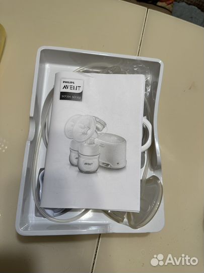 Молокоотсос avent электрический